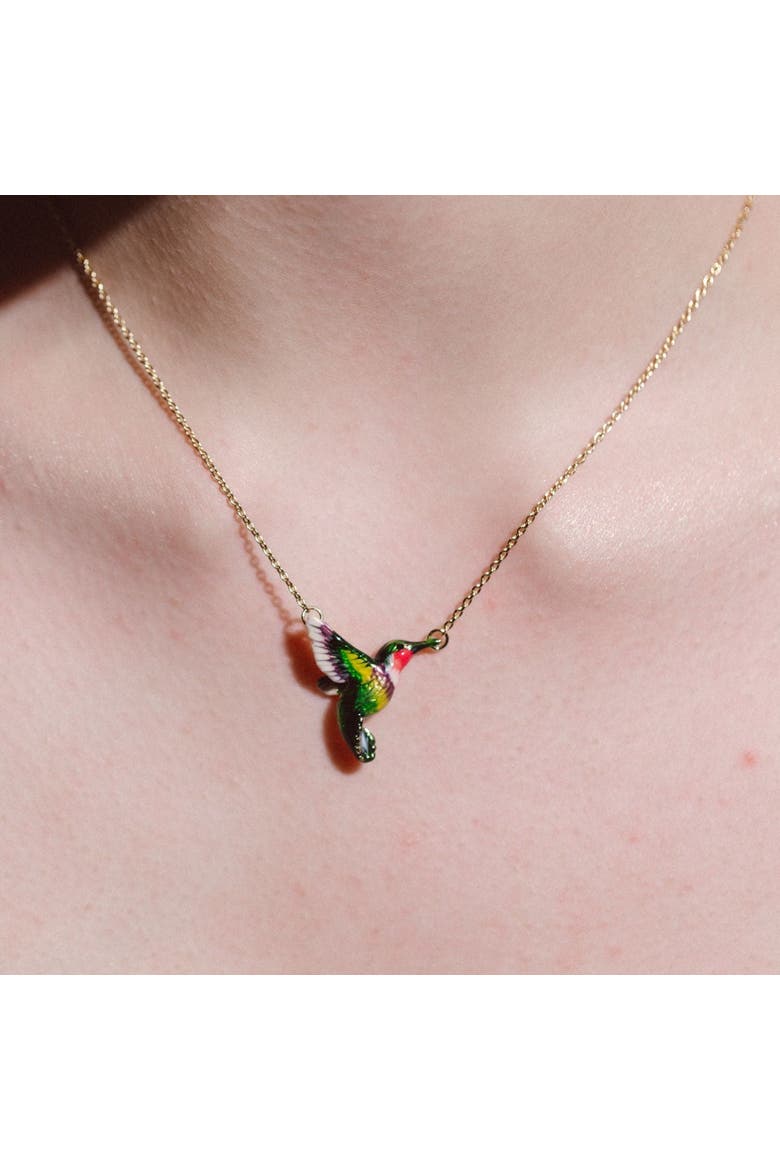 Hummingbird Pendant, Alternate, color, Hummingbird