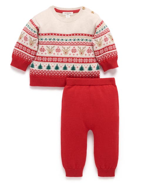 Gender Inclusive Christmas Jumper And Legging Set