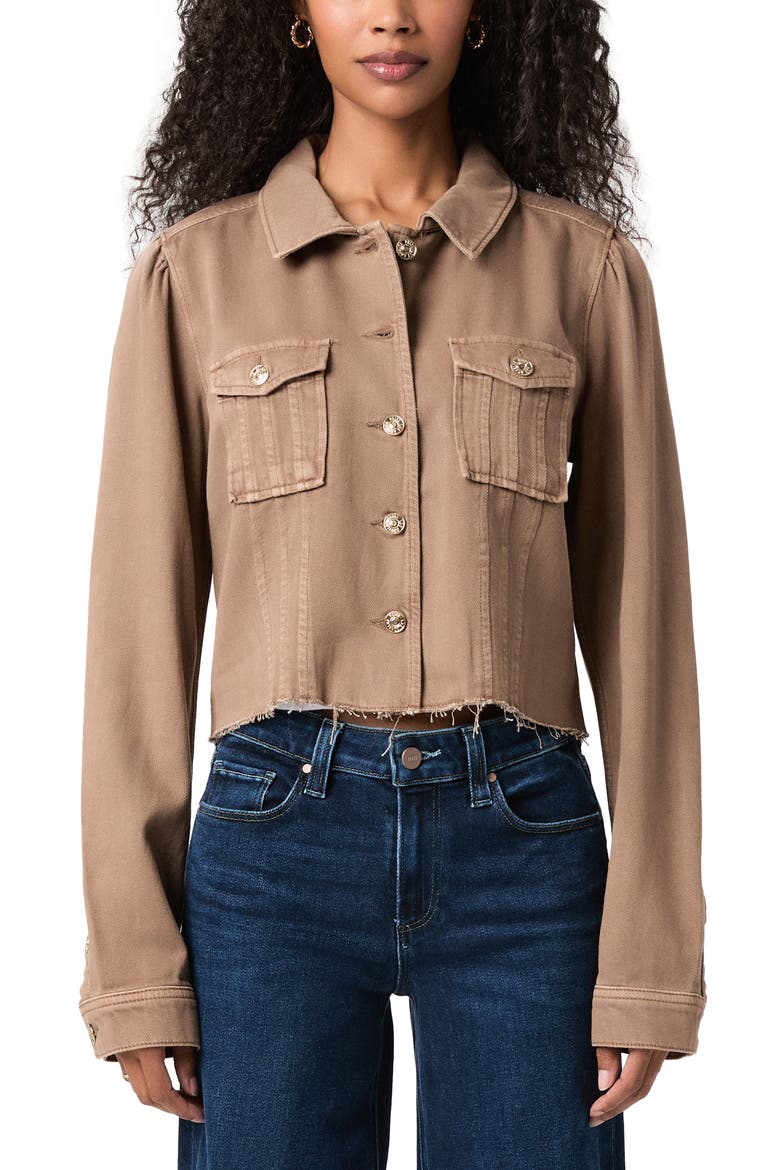 Pacey Cropped Jacket, Main, color, VCANEWOOD