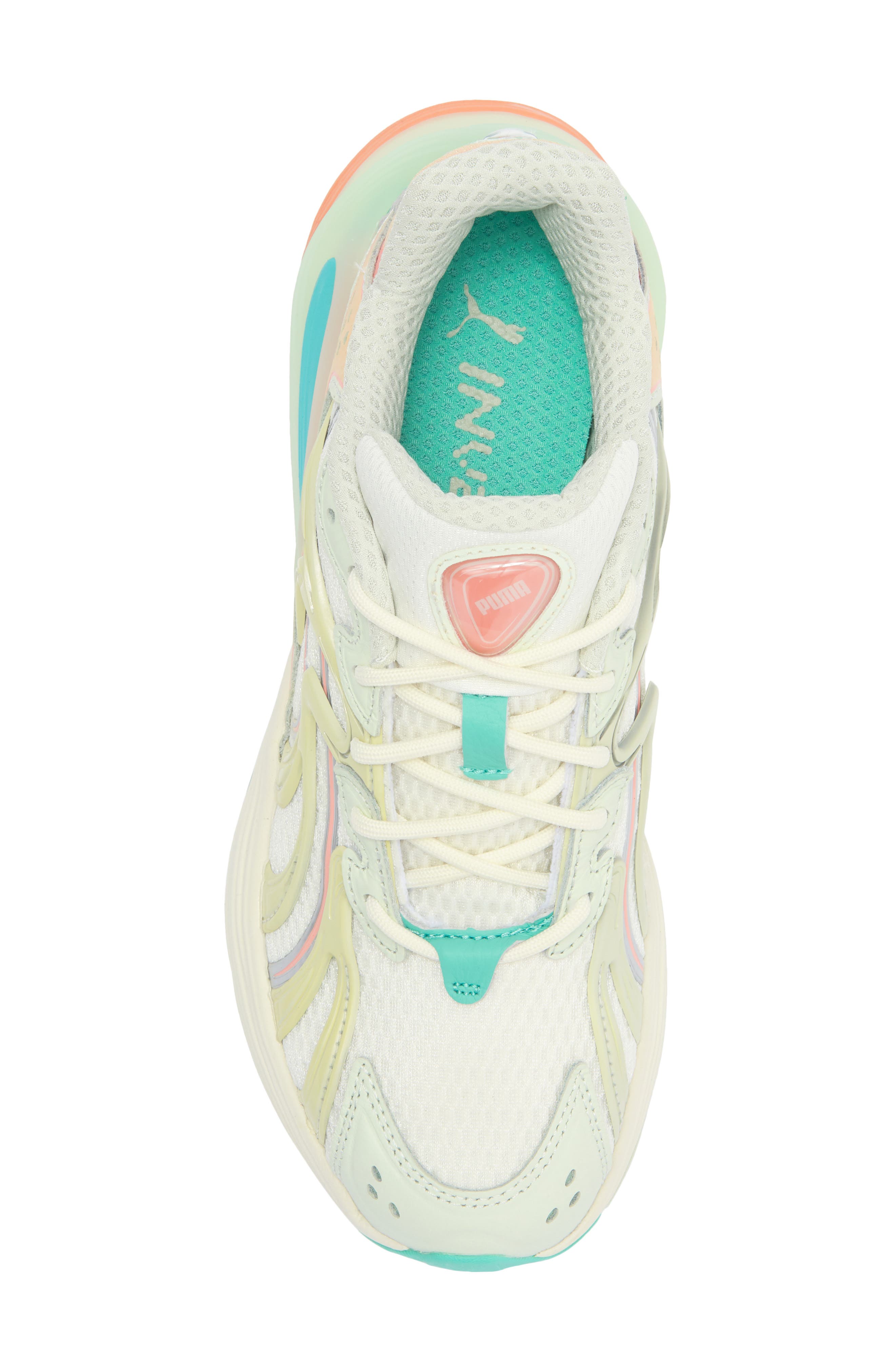 PUMA Inverse Heat Sneaker, Alternate, color, Warm White-Peach Fizz-Mint