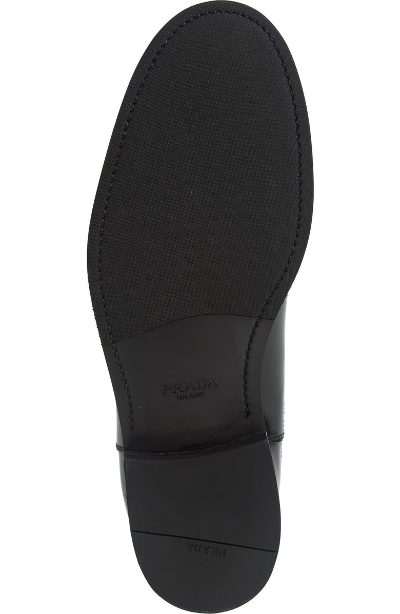 Prada Formale Spazzolato Chelsea Boot, Alternate, color, Nero