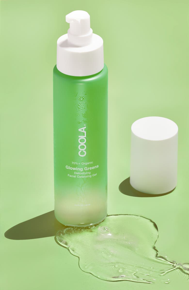 COOLA<sup>®</sup> Glowing Greens Detoxifying Facial Cleanser, Alternate, color, No Colr