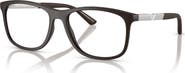 Emporio Armani 53mm Rectangle optical glasses