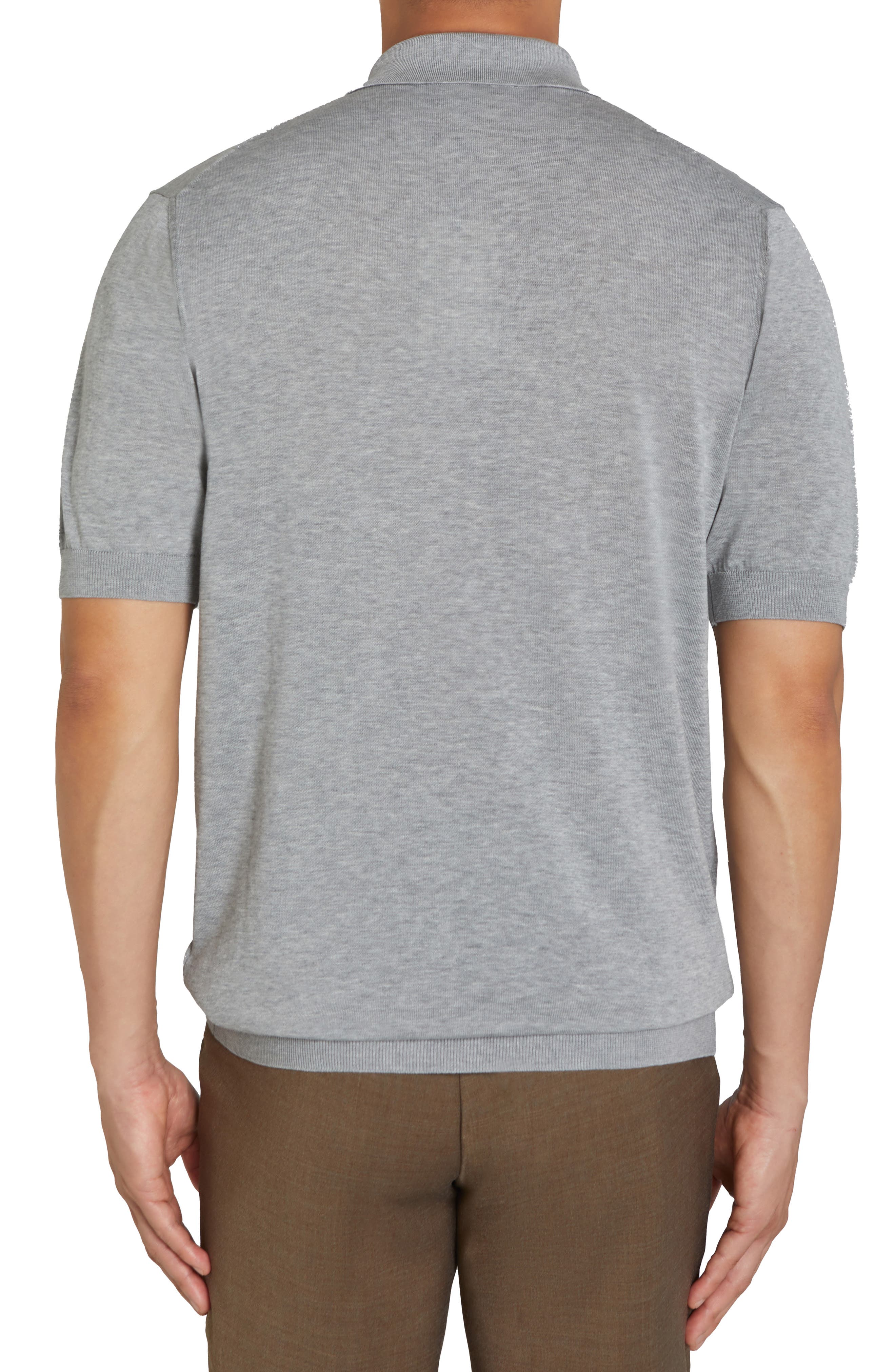 Jack Victor Tupper Organic Cotton & Silk Polo (Men) | Nordstromrack