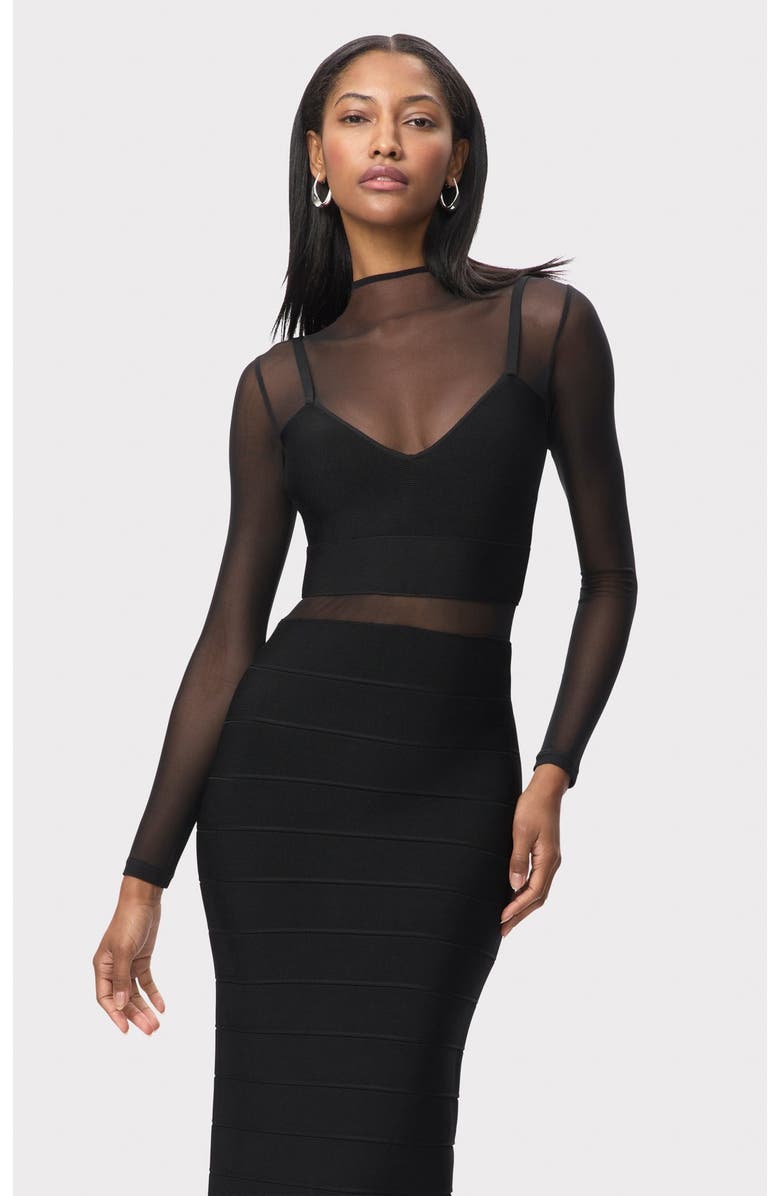 Herve Leger The Noelle Dress, Alternate, color, 