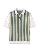 Paul Fredrick Cotton Three Button Polo