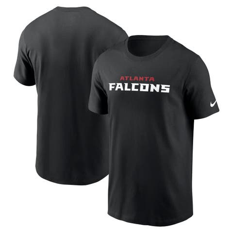 Men's Nike Black Atlanta Falcons Team Wordmark Essential T-Shirt