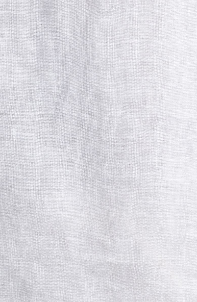 Tommy Bahama Desert Riviera Linen Half Button Shirt, Alternate, color, White