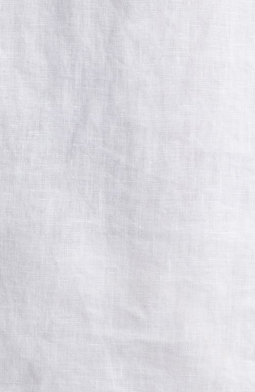 Tommy Bahama Desert Riviera Linen Half Button Shirt In White
