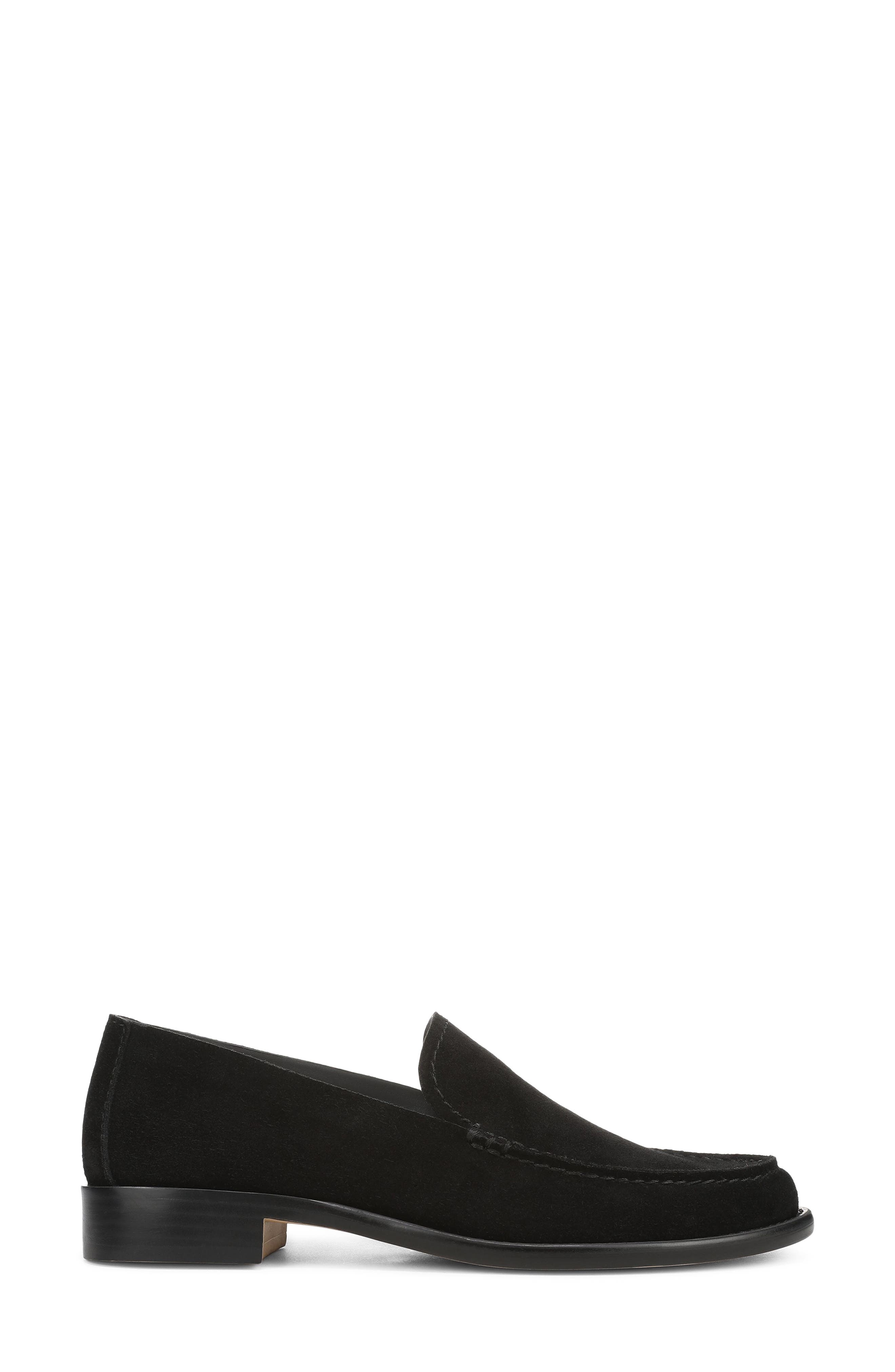 Cove Loafer, Alternate, color, BLACK SUEDE