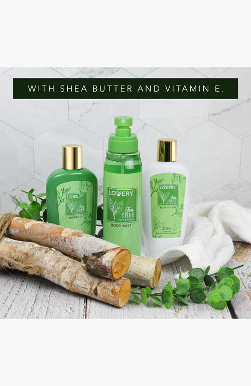 Lovery 3-piece Tea Tree Body Care Set