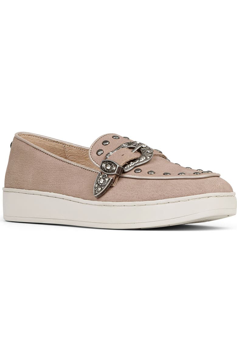 Donald Pliner Platform Wedge Loafer, Main, color, Taupe