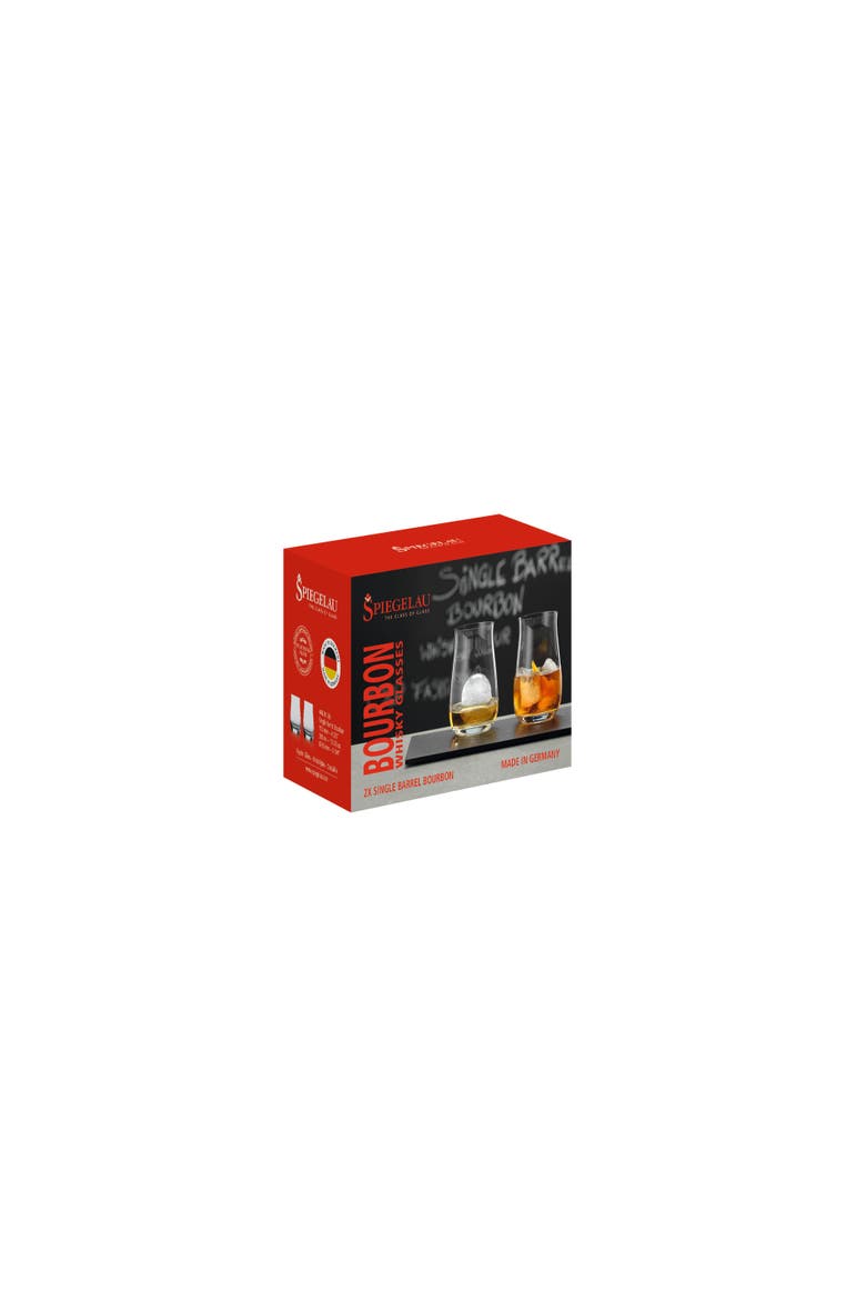 Single Barrel Bourbon Glass Set of 2, Alternate, color, Clear