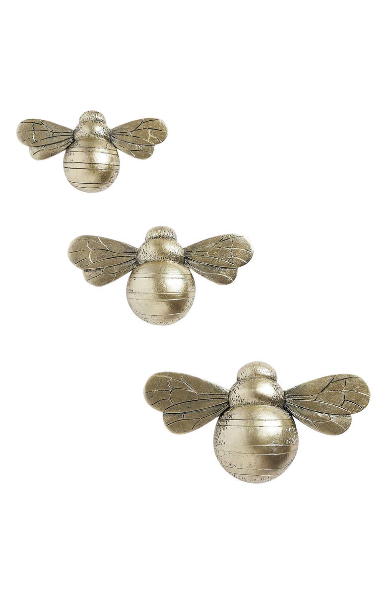 NEXT Set of 3 Bee Wall Decor, Alternate, color,