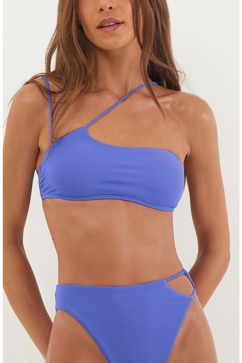 Nara Hot High Cut Bikini Bottoms, Alternate, color, BLUE