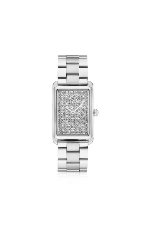 Watch Santina with white zirconia