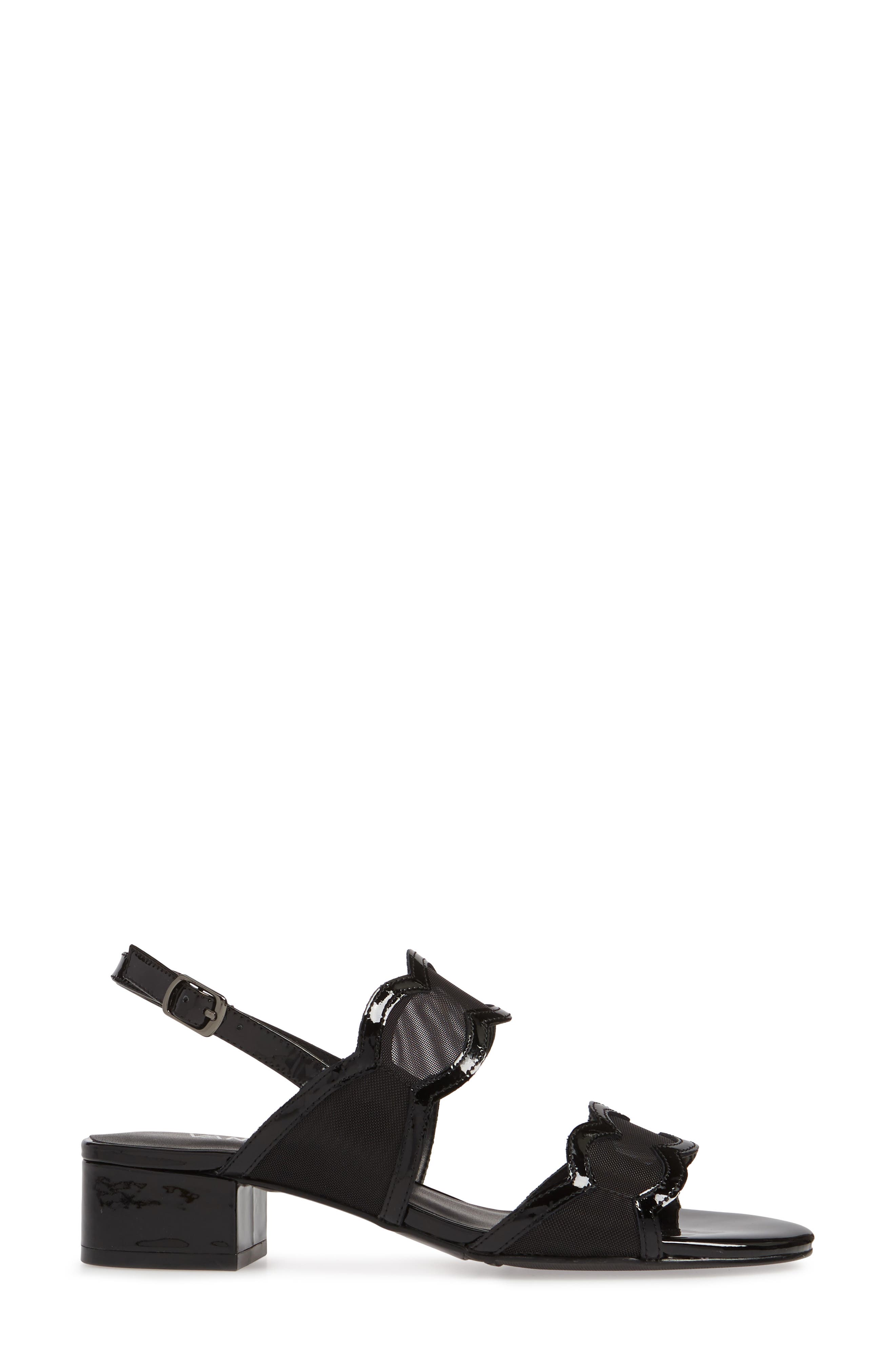 VANELi Hesper Scalloped Slingback Sandal, Alternate, color, 