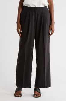 Adrianna Papell Pleated Wide Leg Pants