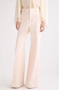 Chloé Virgin Wool Wide Leg Trousers