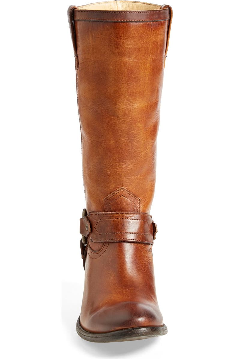 Frye 'Carson Harness' Western Mid Calf Riding Boot, Alternate, color,