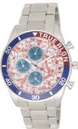 True Religion Buddha Chronograph Bracelet Watch, 44mm