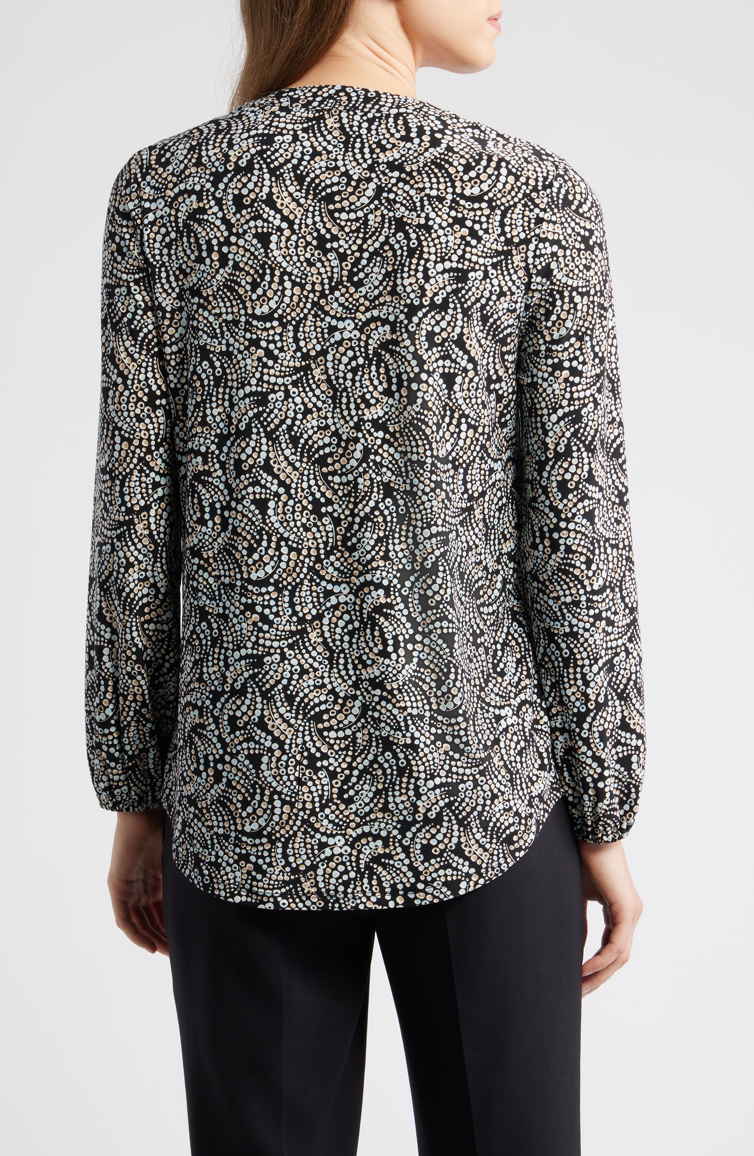 Split Neck Top - image 2