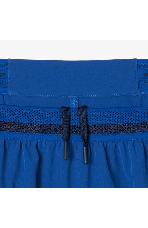Lacoste Tech Shorts In Blue