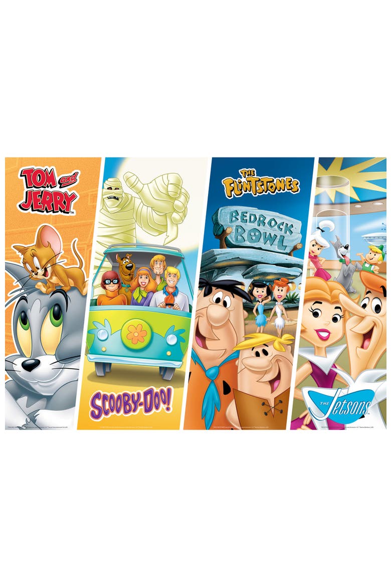 Hanna-Barbera Classics 500 Piece Puzzle, Alternate, color, Multicolor