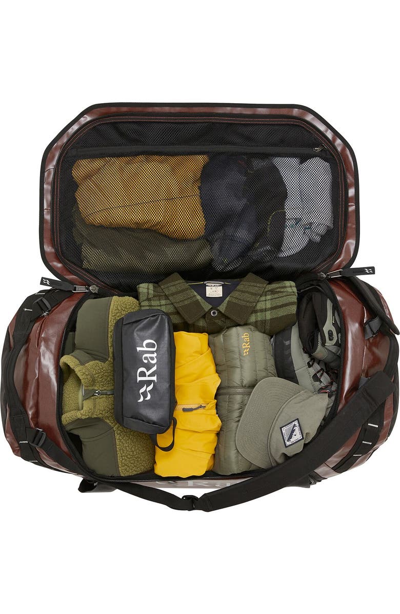 Rab Exition Kitbag Ii 80L, Alternate, color, Red Clay