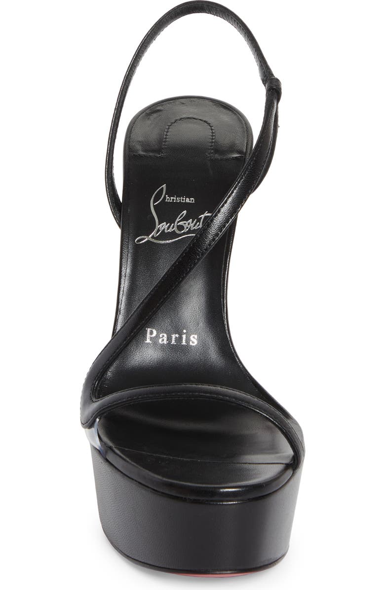 Christian Louboutin Rosalie Alta Platform Slingback Sandal, Alternate, color,