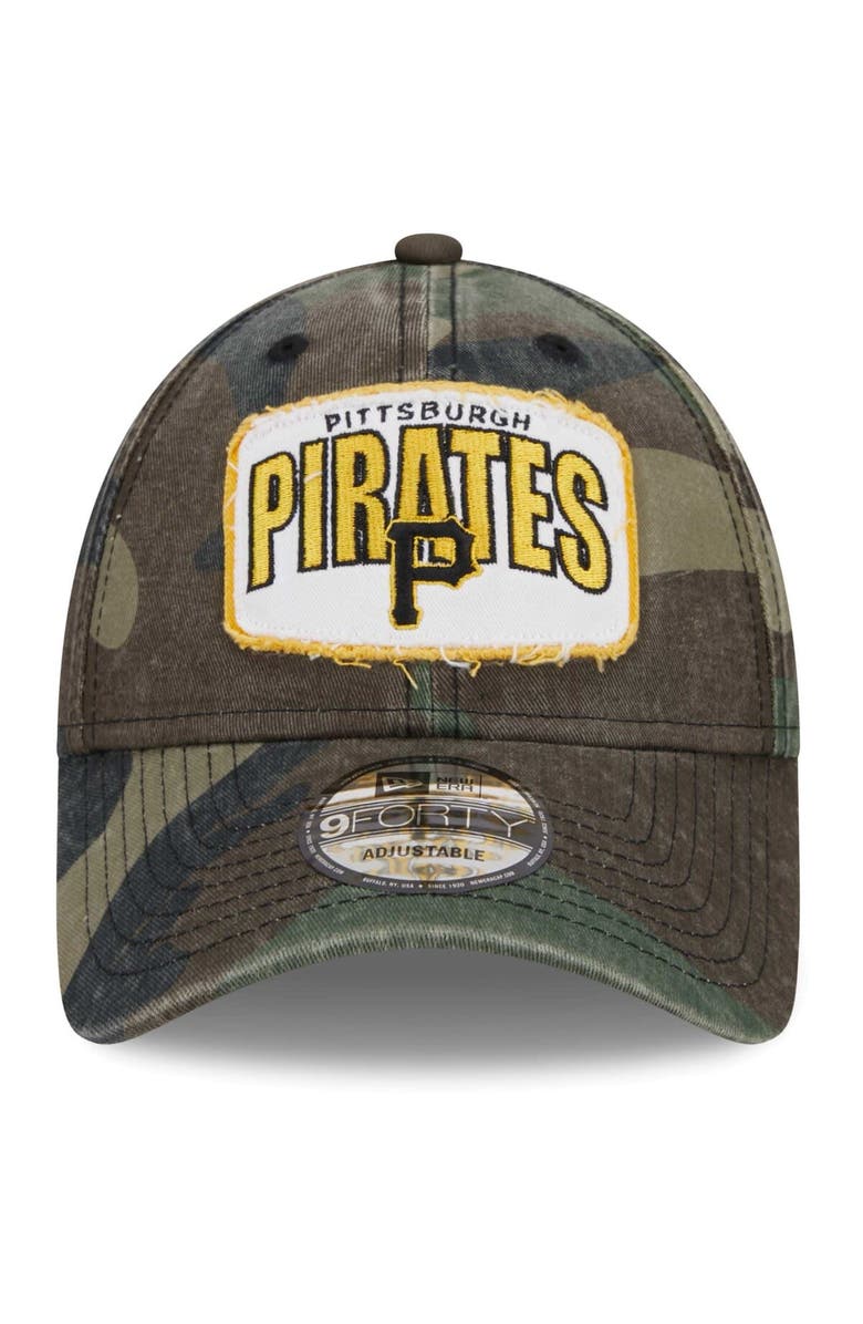 New Era Men's New Era Camo Pittsburgh Pirates Gameday 9FORTY Adjustable Hat, Alternate, color, 