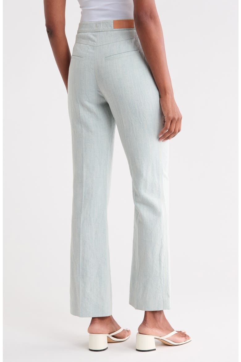 Cotton & Linen Trousers, Alternate, color, SKY BLUE