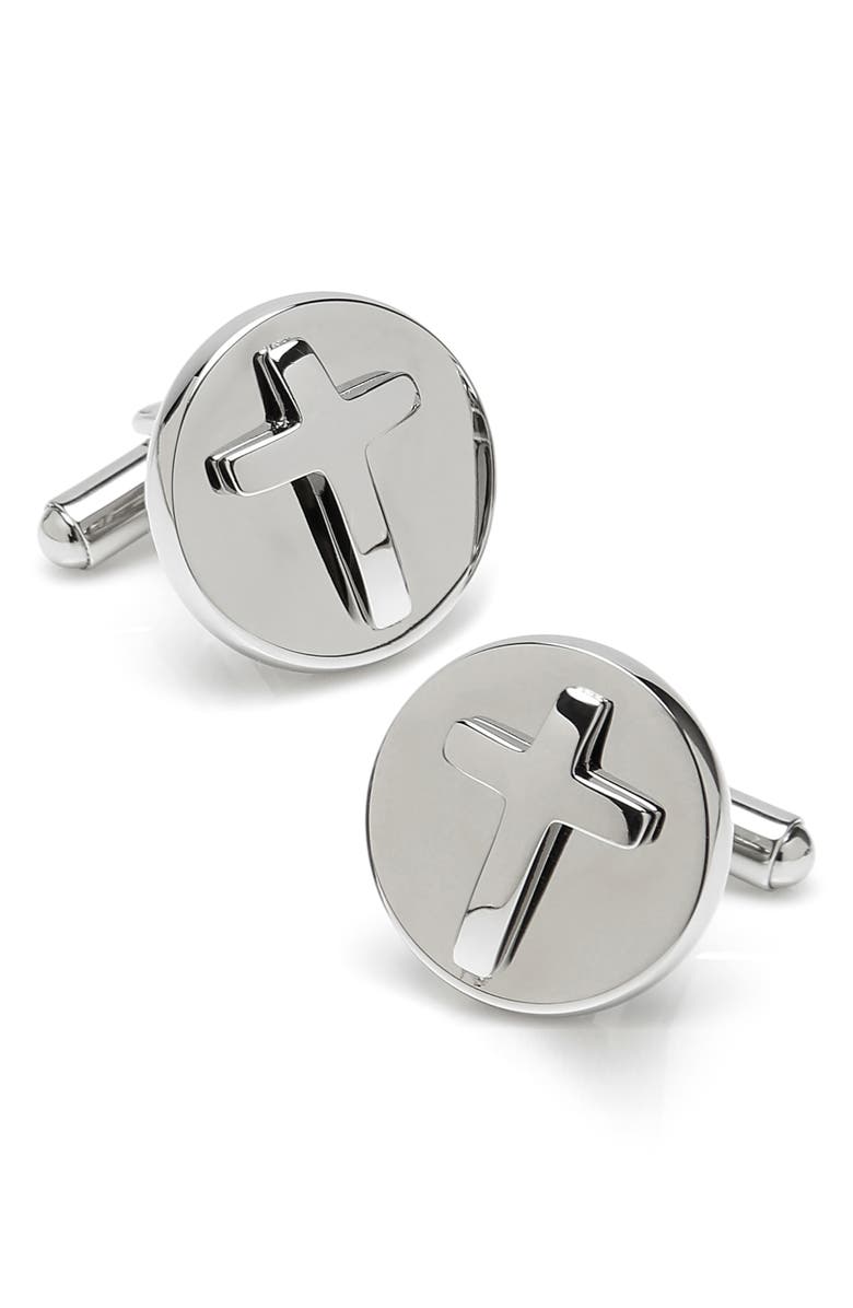 Cufflinks, Inc. Cross Cuff Links, Main, color, 