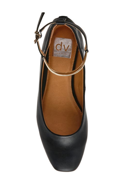 Dolce Vita Dv By  Muse Ankle Strap Flat In Black
