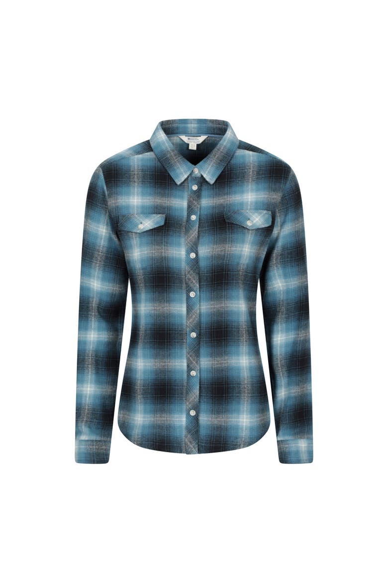 Willow Flannel Shirt, Main, color, Dark Blue