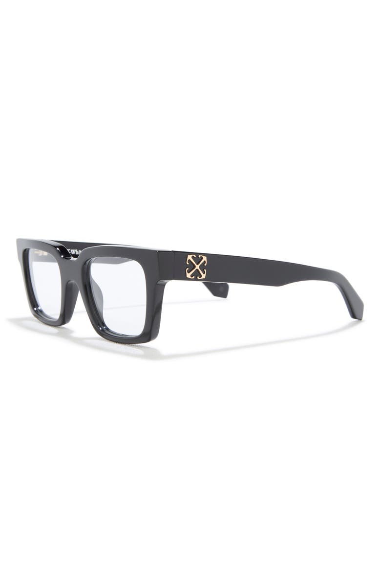 Off-White 50mm Square Reading Glasses, Alternate, color,