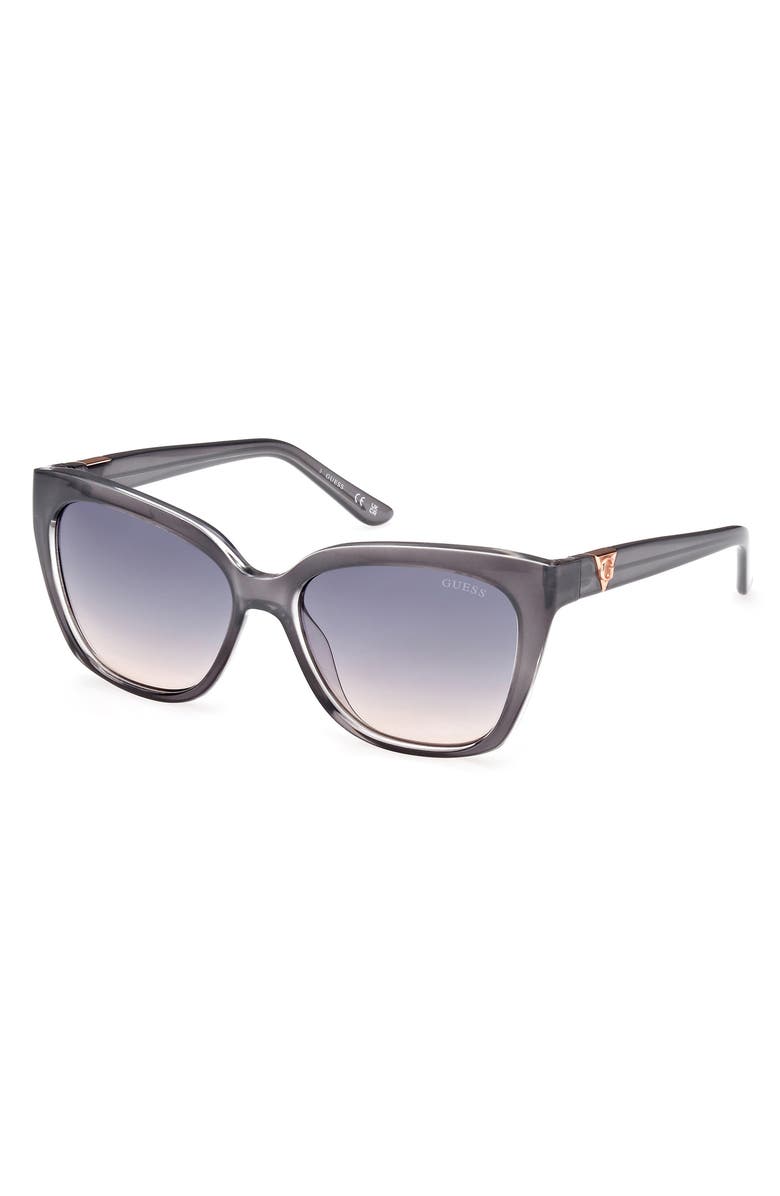 GUESS 55mm Square Sunglasses, Alternate, color,