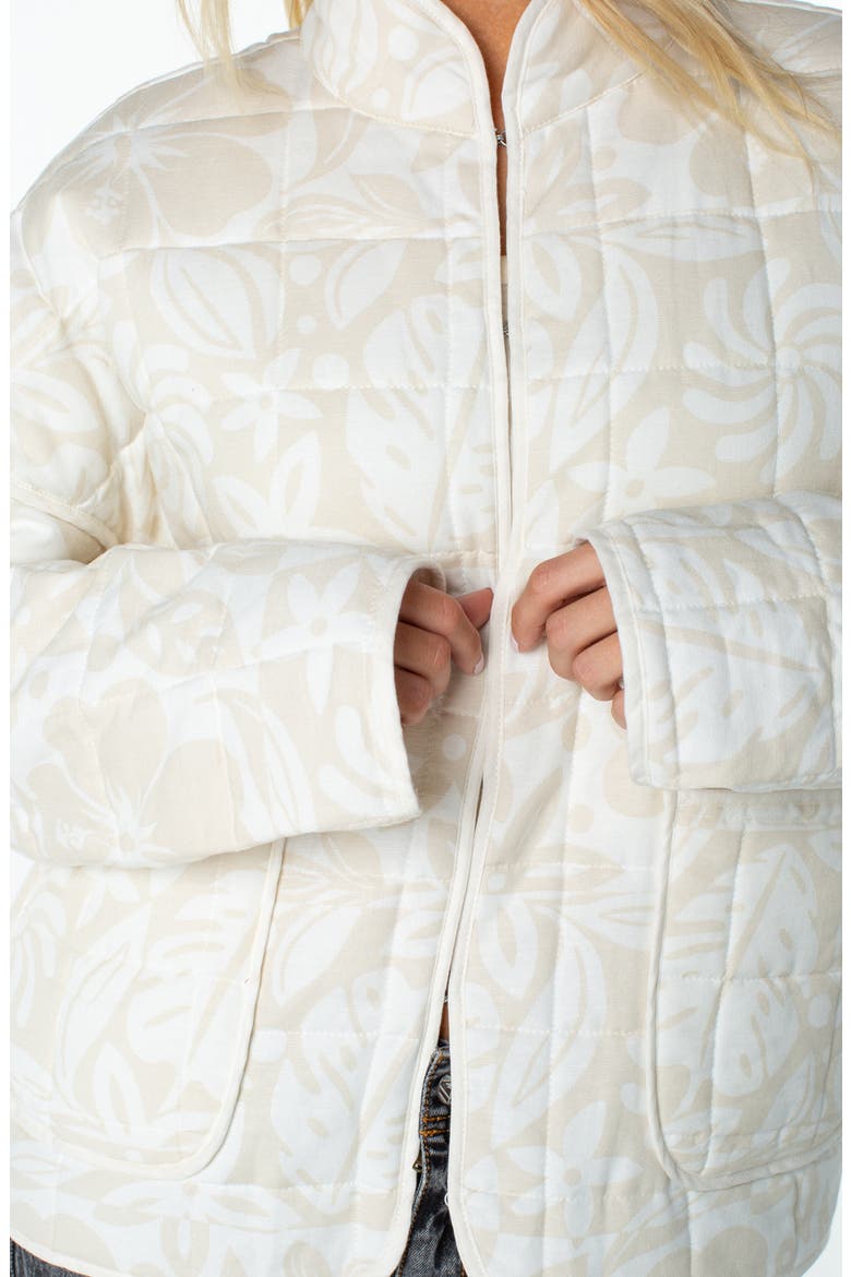 Solana Quilted Jacket, Alternate, color, PARCHMENT