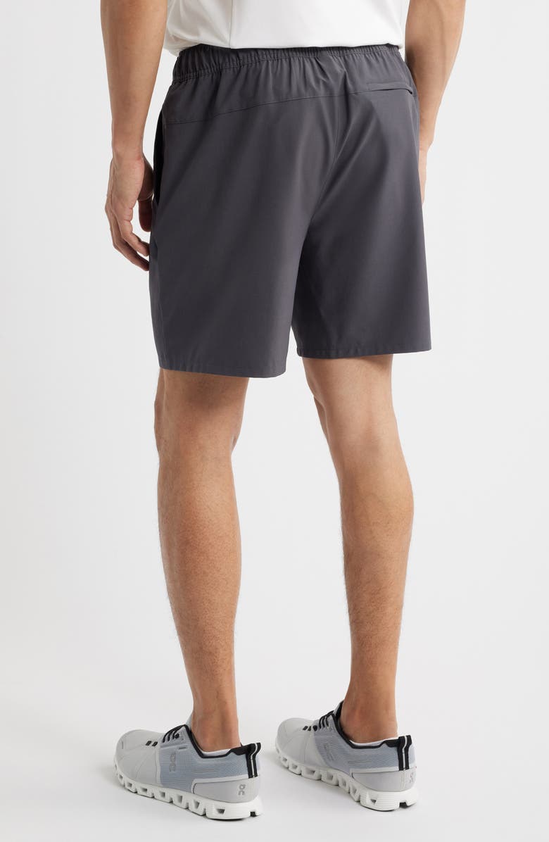 Zella Relay Training Shorts, Alternate, color, Grey Forged