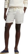 Ralph Lauren Purple Label Silk-Linen Short