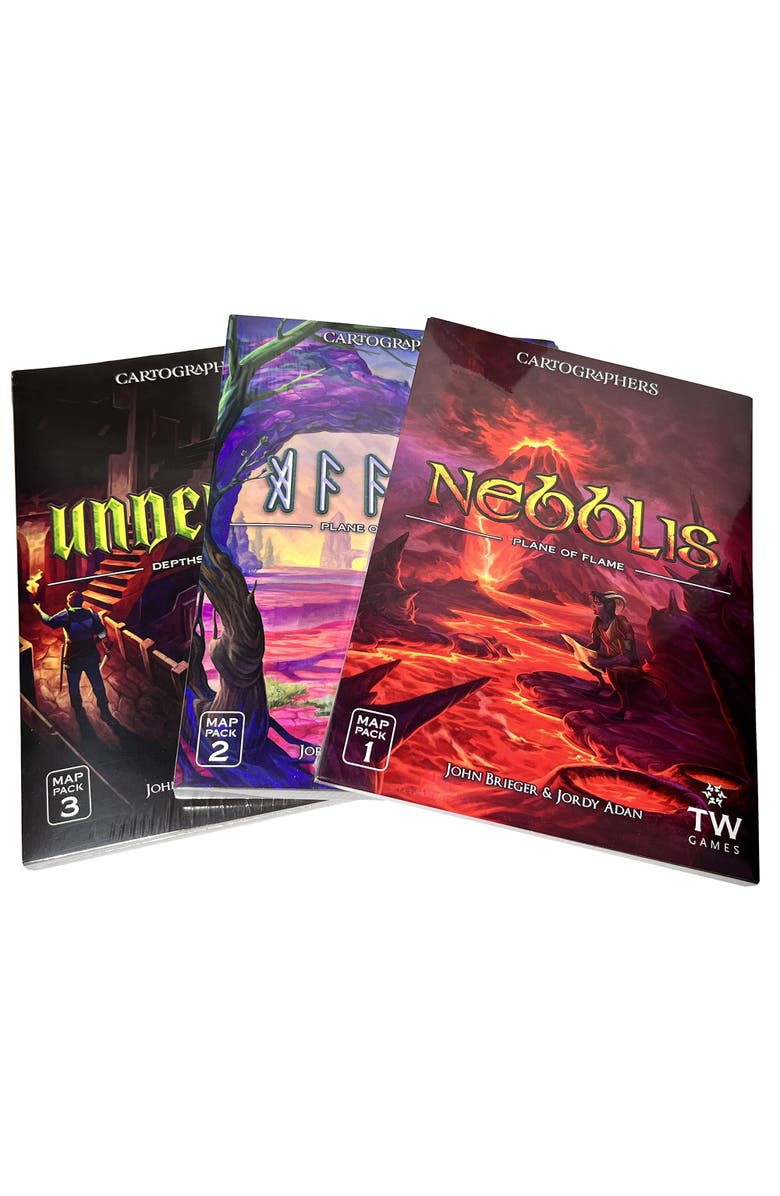 Thunderworks Games Cartographers Map Pack, Expansion Set Kids 10+, Alternate, color, 