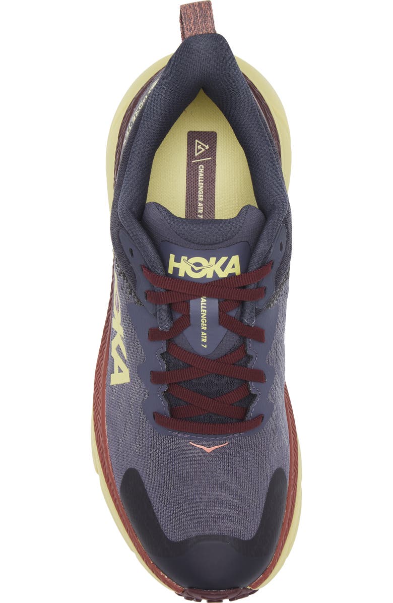 HOKA Challenger 7 Running Shoe, Alternate, color, Charcoal Grey / Cardamom