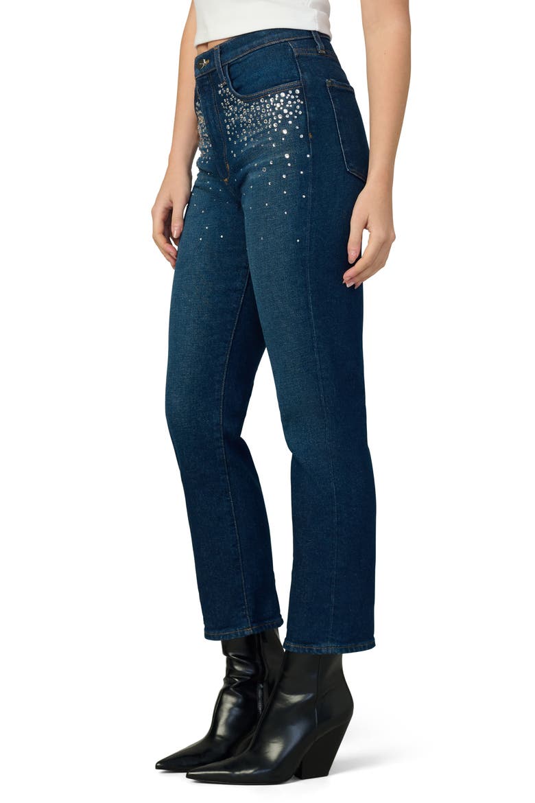 Margot Crystal Slim Ankle Jeans, Alternate, color, BRILLIANT
