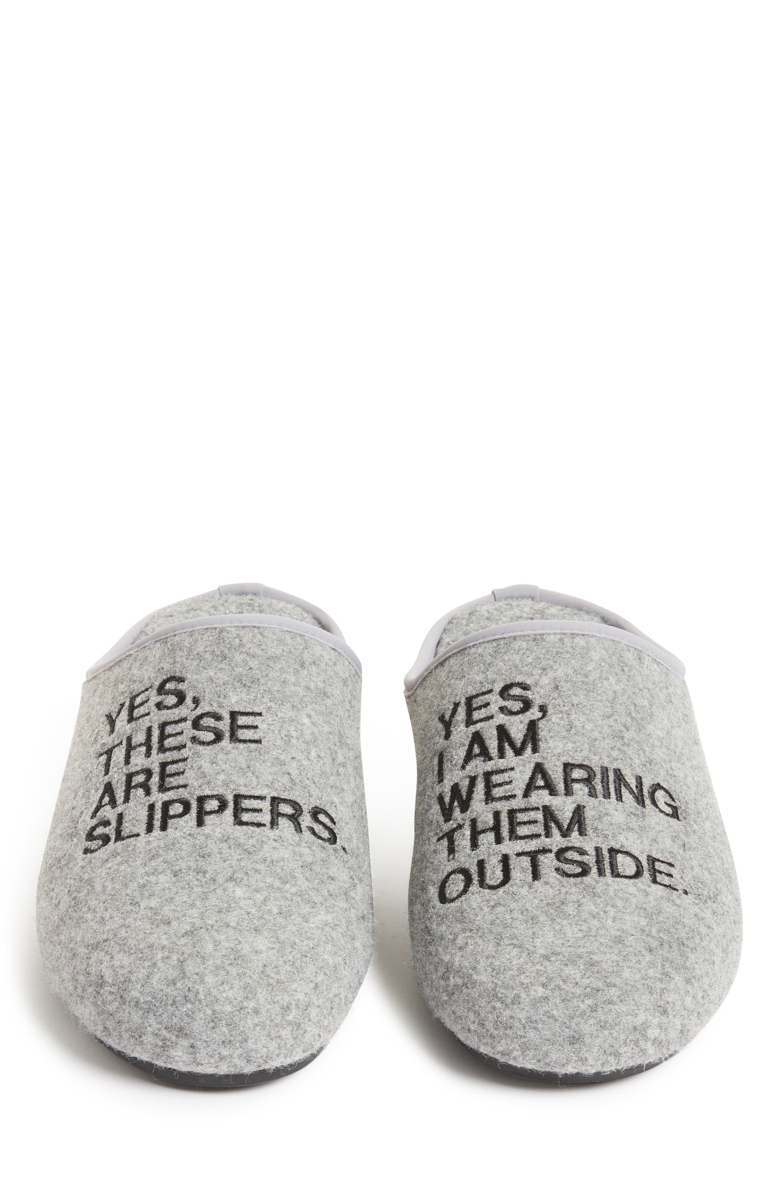 INTENTIONALLY BLANK No Shame Slipper, Alternate, color, 