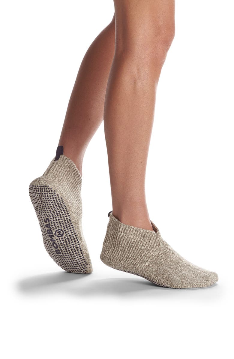 Bombas Marl Knit Gripper Slippers, Main, color,