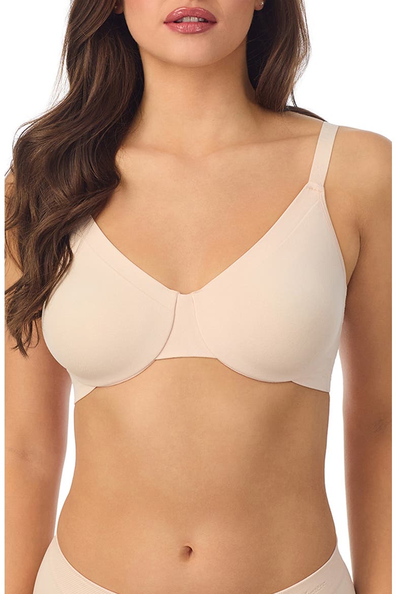 Seamless Comfort Unlined Bra, Main, color, SOFT SHELL