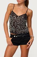 EDIKTED Kaleesy Beaded Camisole