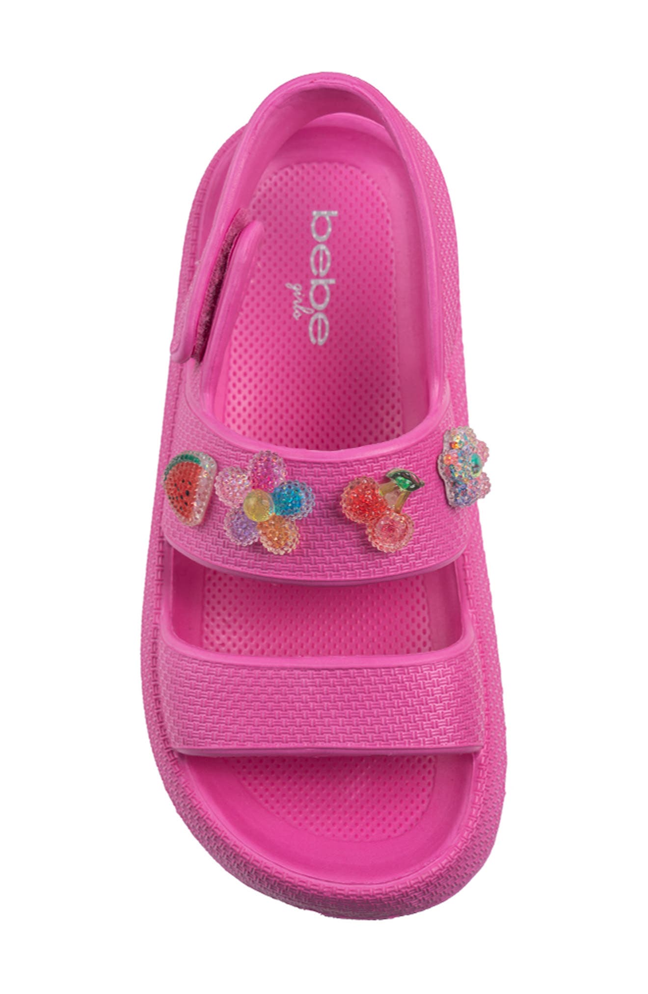Kids' Azalea Sandal, Alternate, color, FUCHSIA