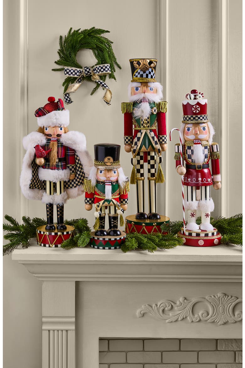 Peppermint Nutcracker, Alternate, color, RED