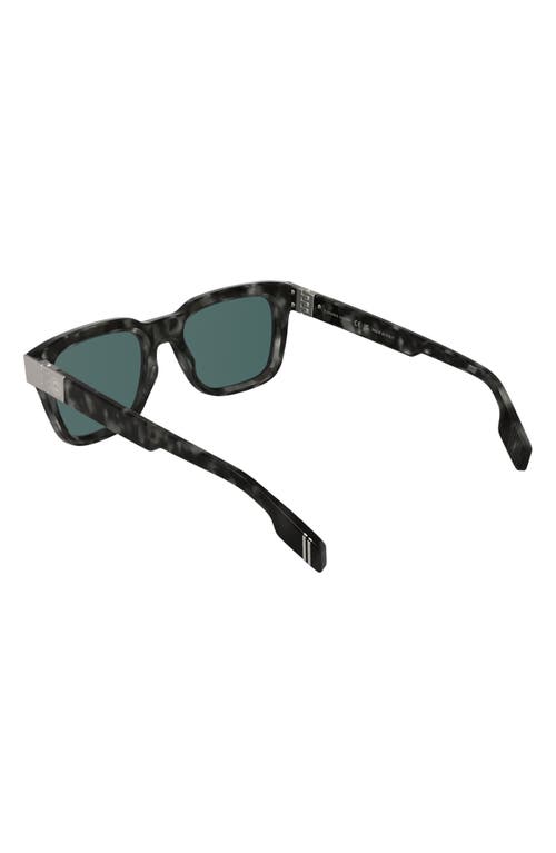 Canada Goose 52mm Rectangular Sunglasses In Havana Grey